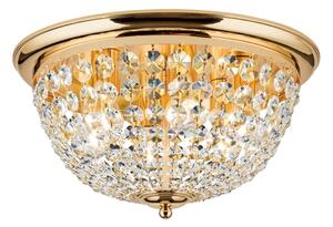 Orion DLU 1840/47-Krištáľové str. svietidlo PLAFOND 6xE27/40W/230V pr.47 cm zlatá