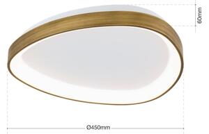 Orion DL 7-696/45 - LED Stropné svietidlo CHARLIE LED/35W/230V pr. 45 cm zlatá