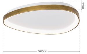 Orion DL 7-696/65 - LED Stropné svietidlo CHARLIE LED/48W/230V pr. 65 cm zlatá