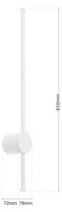Orion WA 2-1473 - LED Kúp. osvetlenie zrkadla FERDINAND LED/12W/230V IP54 biela