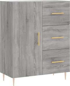Komoda sivý dub sonoma 69,5x34x90 cm kompozitné drevo