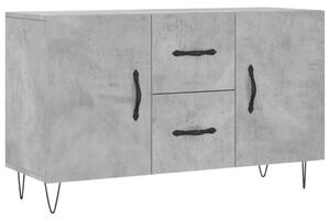 Komoda, betónovo sivá 100x36x60 cm, kompozitné drevo