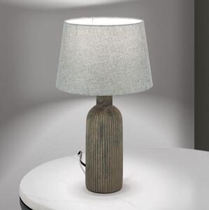 Orion LA 4-1226 - Stolná lampa ORCHID 1xE27/40W/230V keramika hnedá/šedá
