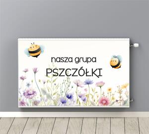 Dekoratívna magnetická podložka na radiátor Detská podložka Včely 60x100
