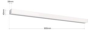Orion Soff 3-588- LED Osvetlenie zrkadla HORIZON LED/18W/230V 90 cm IP44 strieborná