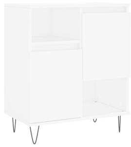 Komoda biela 60x35x70 cm spracované drevo