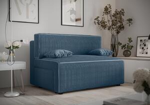 Pohodlná pohovka s úložným priestorom RADANA - modrá
