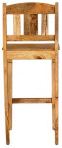 Barová stolička Guru z mangového dreva