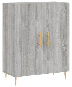 Komoda sivý dub sonoma 69,5x34x90 cm kompozitné drevo