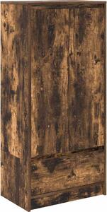 Skriňa so zásuvkou Dub dymový 55,5x34x119,5 cm