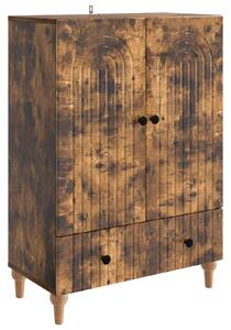 Servírovacia skriňa so zásuvkou Dymový dub 66 x 34,5 x 95 cm