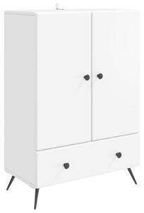 Servírovacia skriňa Biela 66 x 34,5 x 95 cm Kompozitné drevo