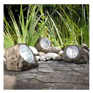 Globo 3302 - Dekoratívne solárne LED svietidlo KÁMEN 4xLED/0,06W/3,2V IP44