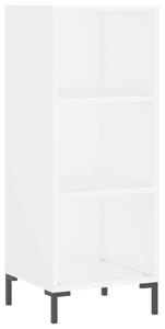 Komoda biela 34,5x32,5x90 cm kompozitné drevo