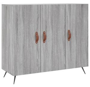 Komoda sivý dub sonoma 90x34x80 cm kompozitné drevo