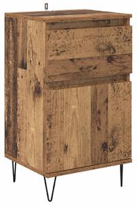 Servírovacia skriňa so zásuvkou Staré drevo 35 x 40 x 70 cm