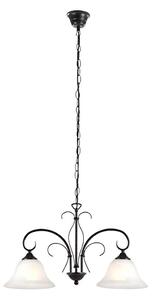 GLOBO 68410-2 - Luster na reťazi ARIES 2xE27/60W/230V