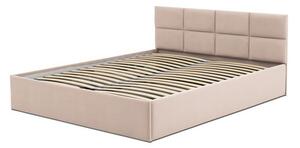 Čalúnená posteľ MONOS bez matraca rozmer 180x200 cm Kakao