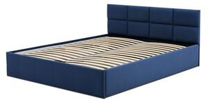 Čalúnená posteľ MONOS bez matraca rozmer 140x200 cm Granátová