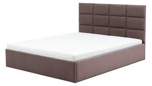 Čalúnená posteľ TORES s matracom rozmer 160x200 cm Kakao