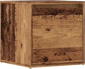 Box Zásuvka Old Wood 40,5x40x40 cm Engineered Wood