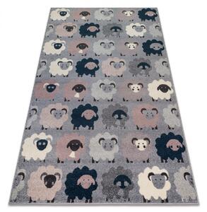 Dywany Lusczow Detský koberec Sheep sivý