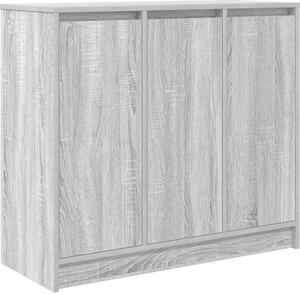 Komoda sivý dub sonoma 85x34x76 cm spracované drevo
