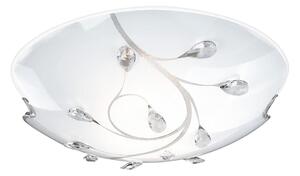 GLOBO 40404-3 - Stropné svietidlo BURGUNDY 3xE27/40W/230V