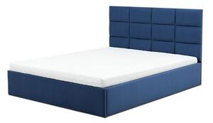 Čalúnená posteľ TORES s matracom rozmer 160x200 cm Granátová