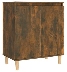 Komoda tmavý dub 60x35x70 cm spracované drevo