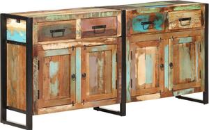 Komoda 172x35x80 cm masívne recyklované drevo