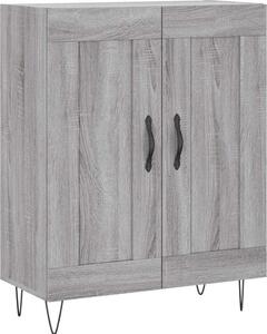 Komoda sivý dub sonoma 69,5x34x90 cm kompozitné drevo