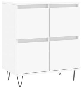 Komoda biela 60x35x70 cm spracované drevo