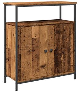 Komoda staré drevo 70x30x80 cm kompozitné drevo