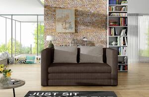 ROZKLADACIA POHOVKA, textil, hnedá, béžová MID.YOU - Sedačky, Online Only