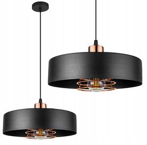 TooLight Závesná lampa La Belle XXXV čierna/zlatá