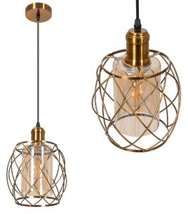 TooLight Závesná lampa La Belle XII medená