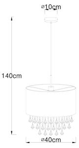 Globo 15188H3 - Luster AMY 1xE27/60W