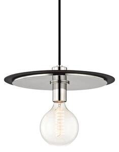 TooLight Závesná lampa La Belle XXXIII čierna/strieborná
