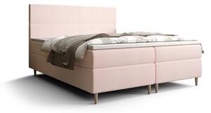 Kontinentálna manželská posteľ ANGELES - 180x200, ružová