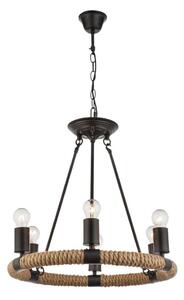 GLOBO 69029-6 - Luster na reťazi ULLEU 6xE27/40W/230V