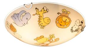 Globo 40607 - Detské stropné svietidlo KIDDY 2xE27ILLU/60W/230V