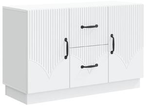 Servírovacia skriňa Biela 89 x 34,5 x 57 cm Kompozitné drevo