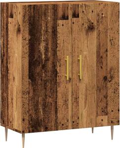 Komoda staré drevo 69,5x34x90 cm kompozitné drevo