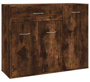 Komoda dymový dub 88x30x70 cm spracované drevo