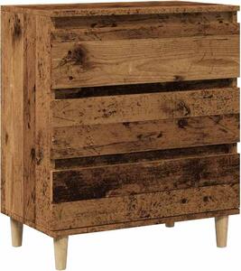 Komoda staré drevo 60x35x70 cm spracované drevo