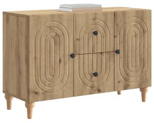 TV skrinka Dub artisan 89 x 34,5 x 60 cm Kompozitné drevo