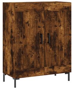 Komoda dymový dub 69,5x34x90 cm kompozitné drevo