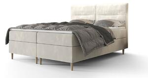 Americká manželská posteľ HENNI - 180x200, béžová