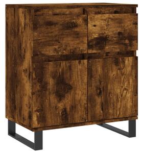 Komoda dymový dub 60x35x70 cm spracované drevo